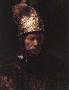REMBRANDT Harmenszoon van Rijn Man in a Golden Helmet USA oil painting artist